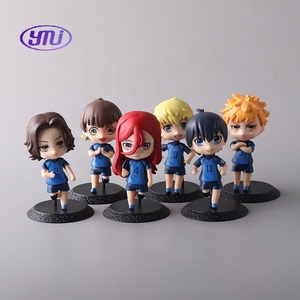 Figuras de Acción de <span class=keywords><strong>Anime</strong></span> de Fútbol Versión Q Japonesa para Fanáticos del <span class=keywords><strong>Anime</strong></span>, 6 Piezas/Juego, Diseño Popular de Personajes de <span class=keywords><strong>Anime</strong></span> - Product Image 1