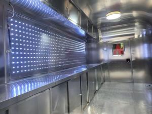 Stainless Steel Mobile Food Truck Trailer for Fast Food Events Street Food Cart for Retail Use <b>Rust</b>-Resistant for BBQ Snack Ice - Product Image 2