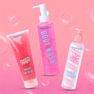 Набор для ухода за телом OEM класса люкс с натуральными ингредиентами для женщин: скрабы, лосьоны, гель для душа, подарочный набор для ванны - Product Image 1