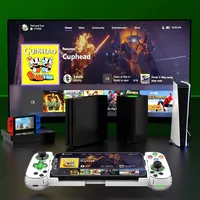 Control de Juego Inalámbrico D7 BT5.2 Extensible con Seis Ejes y Sensor de Movimiento para PS4, PS3, Switch, PC, Android e iOS