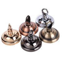 Base de lampe rétro vintage, support de lampe de plafond, plaque en fer électroplaqué E27, accessoire de lampe suspendue pour la décoration de la maison