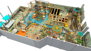 Parque Infantil Interior Multifuncional, Ecológico, Duradero y de Alta Gama para Niños y Bebés, Crea un Paraíso de Juego Único - Product Image 4