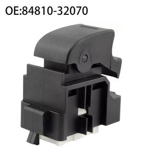 Interruptor de un Solo Botón 84810-32070 para Elevalunas Eléctricos Compatible con Toyota Camry y Vehículos Lexus, Plástico ABS, Nuevo y Usado - Product Image 4
