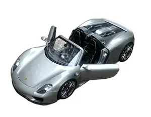 WELLY FX originais 1:18 carros de luxo 918 Spyder open-top simulação modelo carro liga