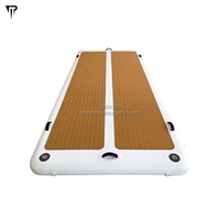 JTRDA yacht gonflable mer bob dock plate-forme piscine eau équipement de jeu île flottante pêche kayak bateau