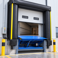 Niveleur de quai hydraulique, abri de quai gonflable, plateforme de chargement, système de chargement de camions pour entrepôt
