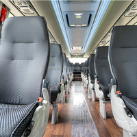 Bus touristique 100% électrique de 12,35 m, 45-50 places, automatique, conduite à gauche, autocar de tourisme, utilisation en flotte personnalisée