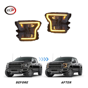 Phares Full LED pour Ford F150 2018-2020 13e génération (treizième génération) Ensemble de feux avant - Product Image 2