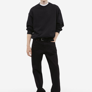 Customized Manufacturer Plus Size Crew Neck Sweatshirt Men OEM Design Custom Men's Hoodies & Sweatshirts - Product Image 2