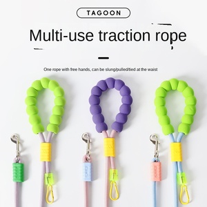Cuerda para caminar para perros transfronteriza de lujo Nube Burbuja Algodón Agarre Correa para mascotas en colores atractivos Característica suave - Product Image 2