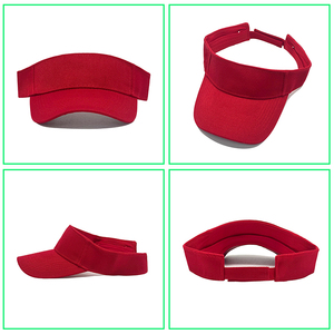 Casquette <span class=keywords><strong>de</strong></span> baseball à visière pare-soleil à prix d'usine, avec logo brodé personnalisé, casquette <span class=keywords><strong>de</strong></span> sport pour la course, casquette <span class=keywords><strong>de</strong></span> golf à dessus ouvert pour cadeaux promotionnels - Product Image 4