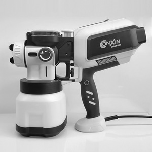 Conxin Electric <b>Spray</b> Gun 550W 1L Cup Capacity Brushless Motor Automatic <b>Paint</b> Sprayer for Home Renovation - Product Image 1