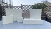Échantillon gratuit, logo personnalisé, prix bas, petite quantité, MOQ 100 pièces, boîte cadeau magnétique de luxe en carton blanc recyclé rigide