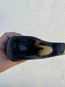 Auténtico Cristal de cuerno vikingo hecho a mano respetuoso con el medio ambiente elaborado con materiales naturales perfecto para momentos únicos para beber - Product Image 3