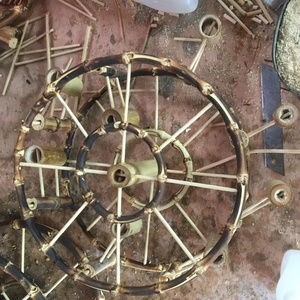 Modello Ornamentale Artigianale Zy Brand Personalizzato: Ruota Panoramica Retrò in Bambù, Mulino a Vento e Mulino ad Acqua, Intrecciato a Mano, Stile Pastorale Campagna - Product Image 3