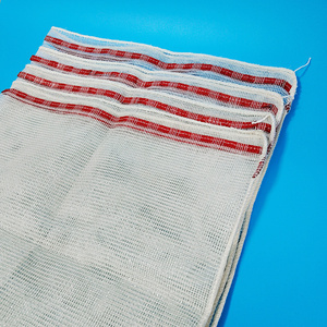 Nuevo 100% Pp Materia prima Bolsa de malla de leña Plástico Agricultura Reciclable Leña Mariscos Tubular Leno Bolsa de malla - Product Image 5