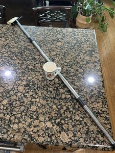 Désherbeur télescopique réglable - Outil <span class=keywords><strong>de</strong></span> <span class=keywords><strong>jardin</strong></span> extensible <span class=keywords><strong>de</strong></span> 47 à 80 cm avec roues pour le bordage des pelouses et l'élimination des mauvaises herbes - Product Image 6