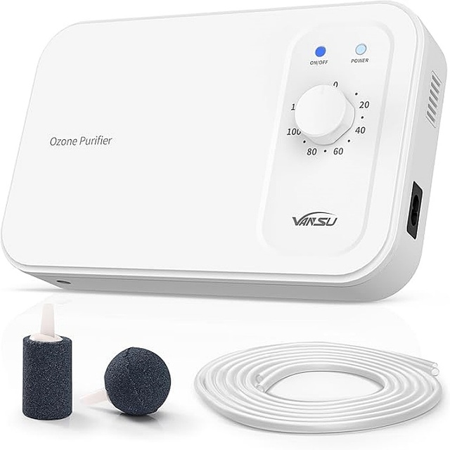 Smart Multi-Function Ozone Generator for Air Water and Food Purification in Home Kitchen