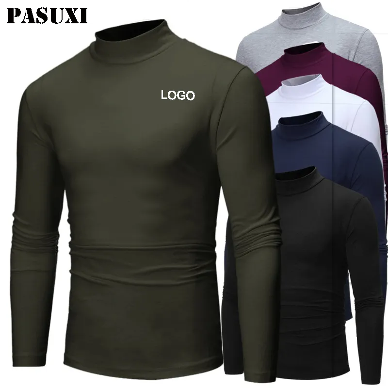 Paduxi Custom Mannen Truien Fabrikant Pullover Turtle Coltrui Winter Lange Mouw Gebreide Coltrui Heren