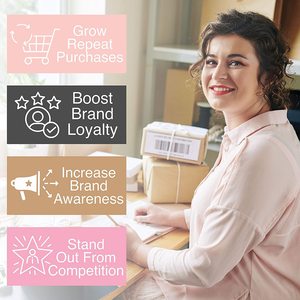 Lot <span class=keywords><strong>de</strong></span> 50 cartes <span class=keywords><strong>de</strong></span> <span class=keywords><strong>remerciement</strong></span> noires inscriptibles pour soutenir les petites entreprises, idéales pour les boîtes cadeaux et la décoration <span class=keywords><strong>de</strong></span> <span class=keywords><strong>mariage</strong></span> - Product Image 4