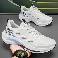 Chaussures de sport de campus de haute qualité, respirantes en maille pour l'été, chaussures pour hommes, nouvelles chaussures de course décontractées pour jeunes, baskets légères pour étudiants