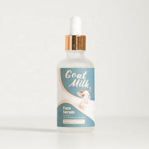 Ensemble de Soins de la Peau Marque Blanche Anti-Âge Éclatant Hydratant Crème Visage Huile Corporelle Sérum Savon Visage Lait Corporel Lait de Chèvre - Product Image 4