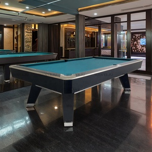 Table de <span class=keywords><strong>billard</strong></span> professionnelle 9FT de qualité tournoi, avec cadre en bois massif, plateau en ardoise américaine, pour <span class=keywords><strong>billard</strong></span> à neuf boules, prix de gros - Product Image 4