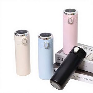 Termo Inteligente Personalizado de 320 ml/420 ml con Pantalla LED de Temperatura, Botella de Agua de Acero Inoxidable 316, Vaso Térmico, Regalo - Product Image 1