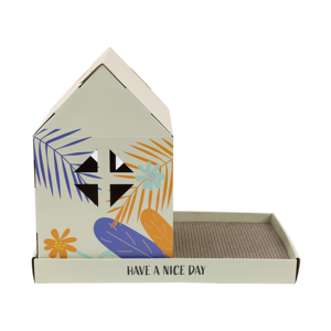 Casa Modular <span class=keywords><strong>para</strong></span> <span class=keywords><strong>Gatos</strong></span> <span class=keywords><strong>de</strong></span> Cartón Corrugado, Combinable, Personalizable, Venta al Por Mayor, Diseño Personalizado Disponible - Product Image 4