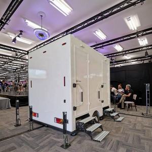 제조 업체 홍보 좋은 품질 기술 휴대용 화장실 모바일 플라스틱 야외 모바일 휴대용 화장실 - Product Image 3