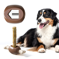 Nouveaux accessoires pour animaux de compagnie chien porte-friandises jambe de poulet Bully support de bâton interactif chien ToySlow Feeder mâcher chien dispositif de sécurité