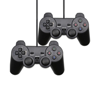Controlador de Juegos con Cable USB para PC, Gamepad con Vibración, Joystick, Gamepad, Joypad para Jugar en PC, Computadora Portátil