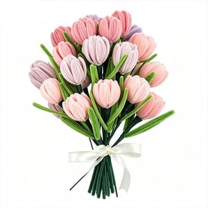 Al por mayor, Limpiapipas de Chenilla Gruesos de Alta Calidad para Manualidades, Ramos de Flores y Figuras de Animales - Product Image 3