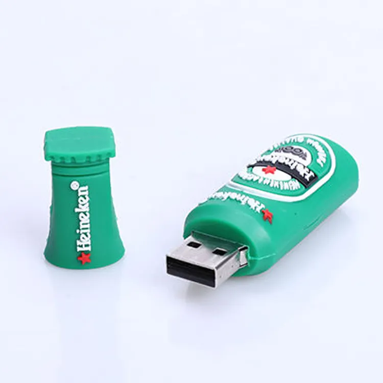 CreativeCute-unidad Flash Usb personalizada, de silicona, dibujos animados, 32 Gb