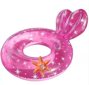 New Mermaid Swimming Ring Printed Back <b>Float</b> Ring Water Supplies <b>Inflatable</b> Swimming Ring - Product Image 1