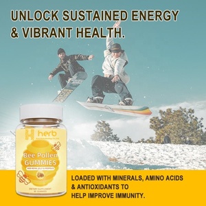 OEM/ODM Private Label Bienenpollen-Gummibärchen, Gelée Royale, Propolis und Honigpollen-Gummibärchen für Immunität und Hautpflege - Product Image 2