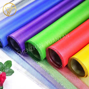 High Quality <b>Purple</b> Gold and Silver Wire Twill Woven Glass <b>Fabric</b> Cloth - Product Image 5