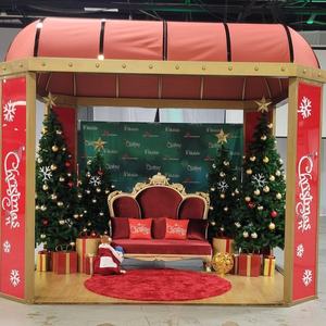 2018 shopping mall decorazione gigante santa grotta per di natale display - Product Image 3
