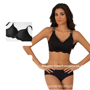 <span class=keywords><strong>Sujetadores</strong></span> de mujer de talla grande europea americana <span class=keywords><strong>cómodos</strong></span> sin costuras sin cables Push-Up Side Breast Reduction para <span class=keywords><strong>Amazon</strong></span> Cross-Border - Product Image 6