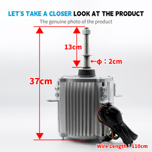 요크 실외기용 신형 DC 팬 모터 어셈블리 YDK280-8AC SAP 710243 3상 에어컨 부품 280W 380V 50Hz 722r/min - Product Image 3