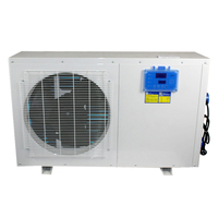 2025 refroidisseur de banque de glace multi eau d'aquarium de poissons industriels refroidi par air 2p avec moteur 5200W capacité de refroidissement garantie de 5 ans