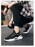 2025 été hommes marche Style sport course chaussures décontractées respirant mince simple maille perforé maille Design à la mode