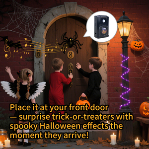 Giáng sinh Halloween ám ảnh âm thanh FX hộp âm thanh đáng sợ kích hoạt cảm ứng cơ thể con người được sử dụng trong những ngôi nhà ma ám và phòng thoát - Product Image 5