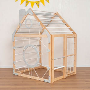 Xiair Vente en gros Usine Pépinière Mobile Toddler Escalade Pickler Gym Avec Rock Piklers Triangle <span class=keywords><strong>Rampe</strong></span> En Option <span class=keywords><strong>Corde</strong></span> Accessoires - Product Image 3