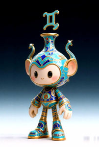 Immaterielle kulturelle Schöpfung Cloi sonne Const ellation Ornamente Wassermann - Product Image 2