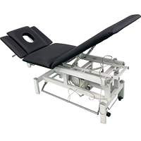 XINDA Table de massage électrique portable à 3 sections en mousse à mémoire de forme la plus populaire pour les soins de beauté du visage à domicile et à l'hôpital