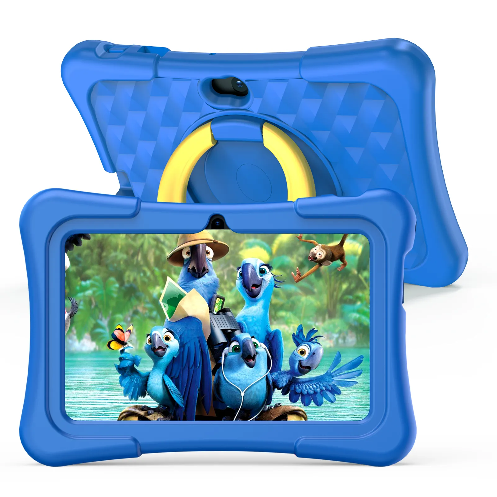 PRITOM K7 PRO Quad Core 2+32GB 7 Inch Android Kids Tablet PC With Protect Cover