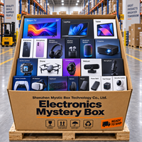 Boîte mystère de montres connectées et d'électronique aléatoire pour le commerce de détail de voyage, avec écouteurs de traduction, bague connectée et batterie externe portable