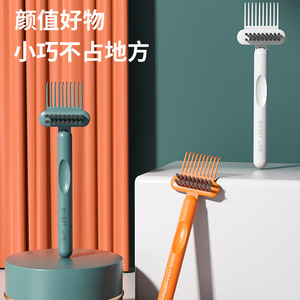 Cepillo de limpieza Sweet Life, herramienta de masaje de nailon portátil para el cabello, suave, para uso diario - Product Image 1