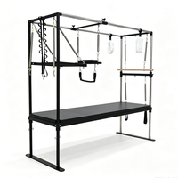 Table de Pilates Cadillac Trapeze à cadre en aluminium réglable pour studio de Pilates professionnel et entraînement de réadaptation